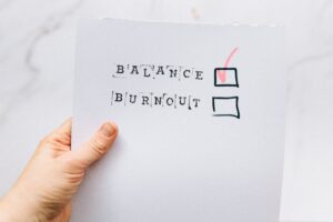 Balance burnout check boxes with balance checked